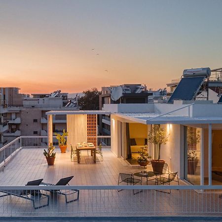 Sea View Beach Penthouse - Athens Coast Exterior foto