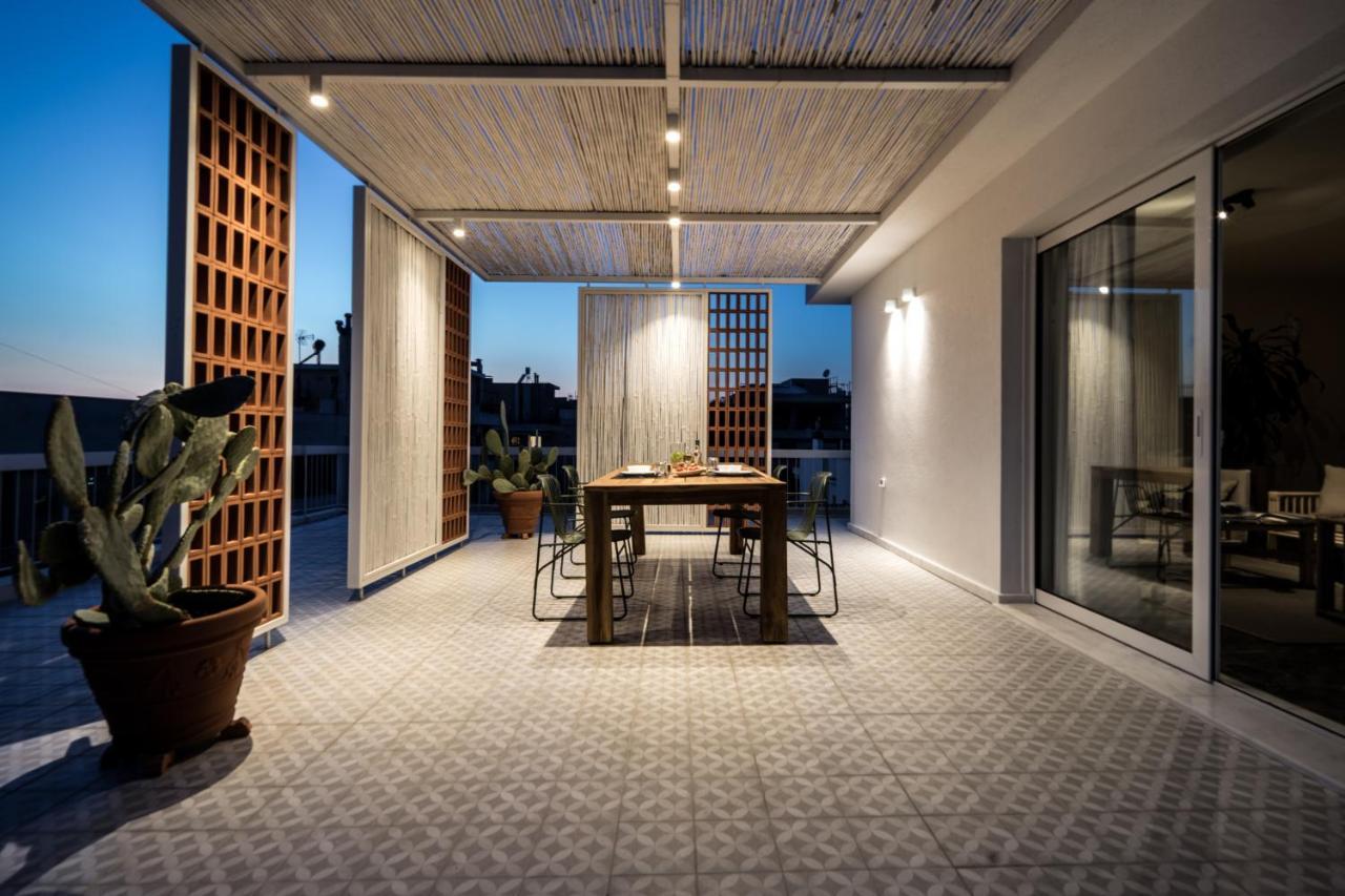 Sea View Beach Penthouse - Athens Coast Exterior foto