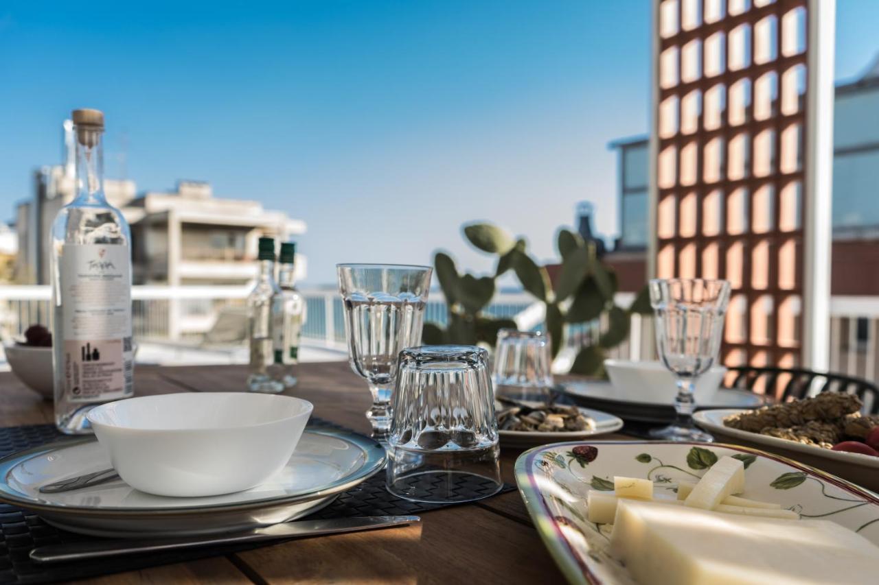 Sea View Beach Penthouse - Athens Coast Exterior foto
