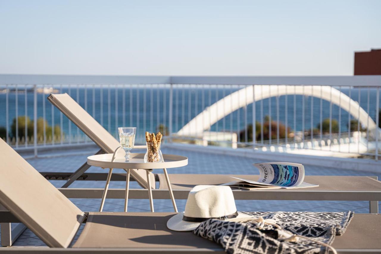 Sea View Beach Penthouse - Athens Coast Exterior foto
