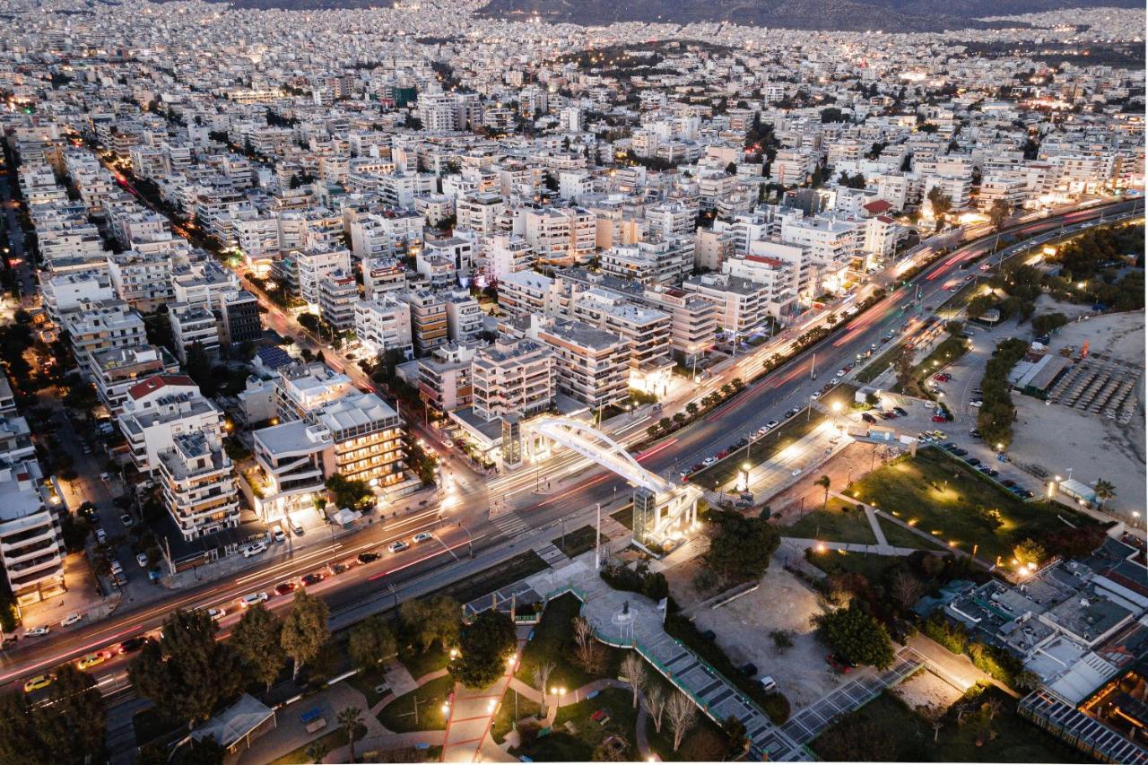 Sea View Beach Penthouse - Athens Coast Exterior foto